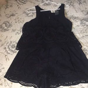 Abercrombie & Fitch Detailed Romper